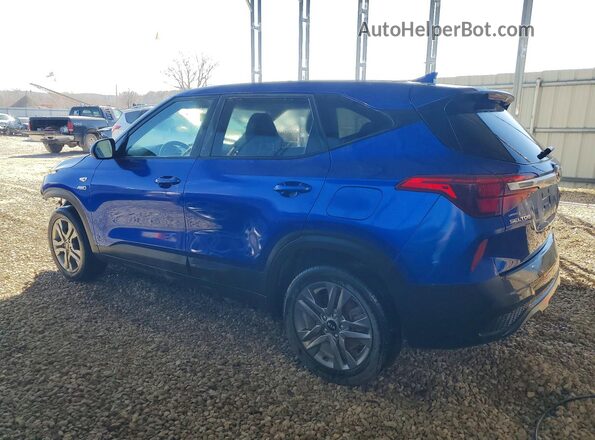 KNDEPCAA4M7140348 2021 KIA SELTOS Blue უკანა მარცხენა