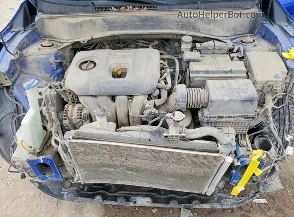 KNDEPCAA4M7140348 2021 KIA SELTOS Blue ძრავის განყოფილების ხედი