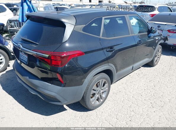 KNDEPCAAXM7047611 2021 KIA SELTOS Black Задня права чверть