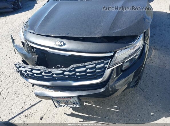KNDEPCAAXM7047611 2021 KIA SELTOS Black Вид задньої частини салону