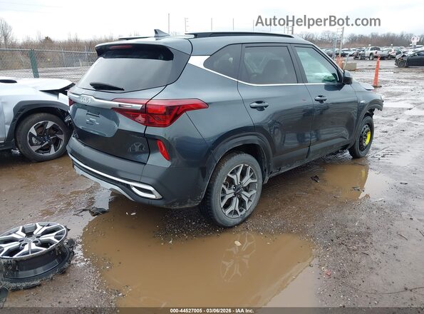 KNDERCAA3P7467953 2023 KIA SELTOS Gray Trasero derecho