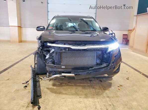 KNDERCAAXM7129137 2021 KIA SELTOS Black Front view