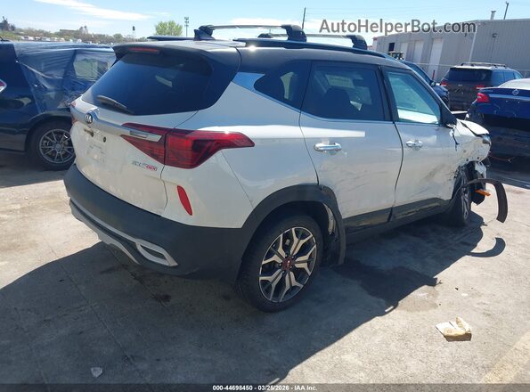 KNDETCA21M7055147 2021 KIA SELTOS White 
