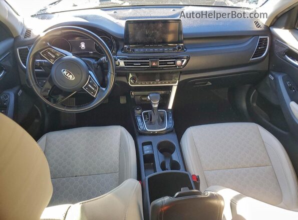 KNDETCA2XM7112543 2021 KIA SELTOS Silver Widok deski rozdzielczej