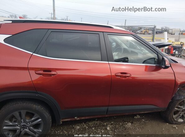 KNDEU2AA2M7098569 2021 KIA SELTOS Orange Панорамний вид салону 360°