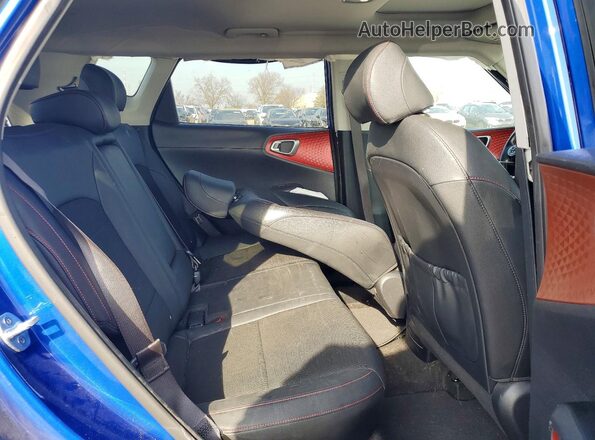 KNDJ53AF7M7747439 2021 KIA SOUL Синий Вид задних сидений