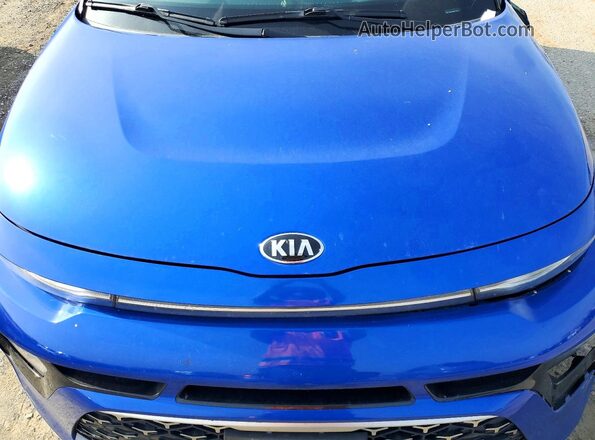 KNDJ53AF7M7747439 2021 KIA SOUL Синий Вид задней части салона