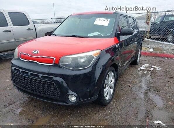 KNDJP3A59G7341863 2016 KIA SOUL Black Передня ліва чверть