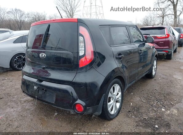 KNDJP3A59G7341863 2016 KIA SOUL Black Задня права чверть
