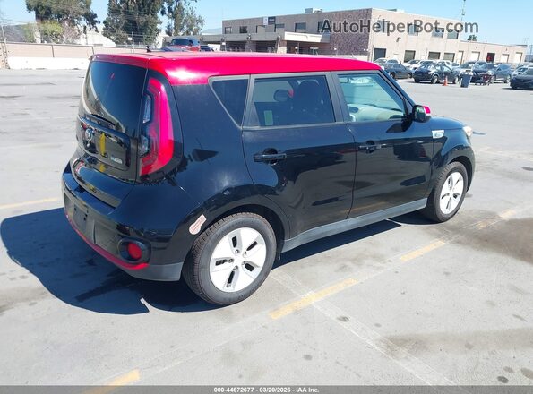 KNDJX3AE5G7017891 2016 KIA SOUL EV Black Trasero derecho