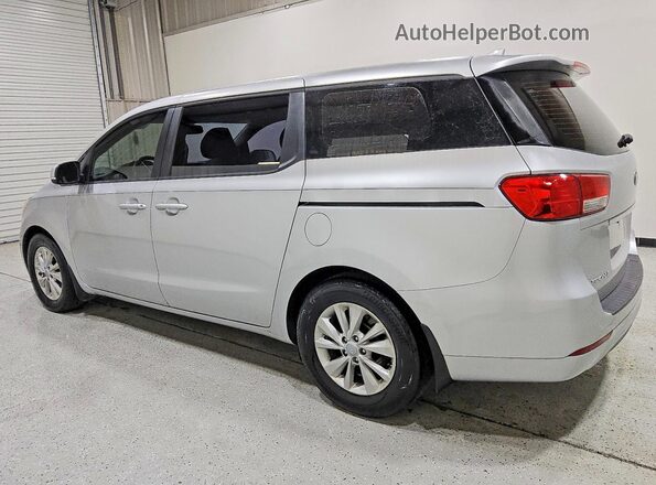 KNDMA5C12G6151929 2016 KIA SEDONA Silver Tył lewy