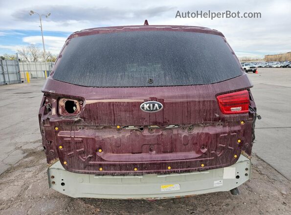 KNDMB5C10K6532765 2019 KIA SEDONA Burgundy 