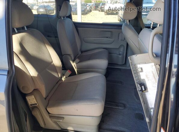 KNDMB5C12M6675610 2021 KIA SEDONA Gray Widok wnętrza z tyłu