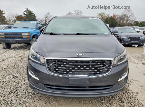KNDMB5C13K6510825 2019 KIA SEDONA Charcoal Դիմացի տեսք