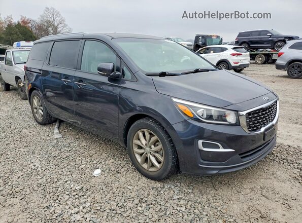 KNDMB5C13K6510825 2019 KIA SEDONA Charcoal Առջևի աջ