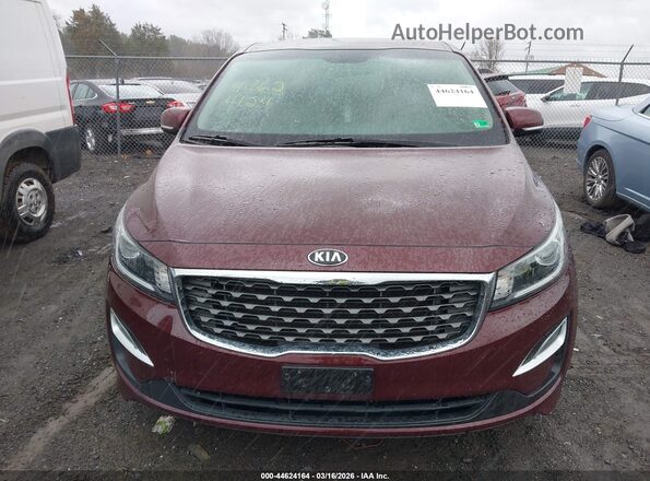KNDMB5C13L6618928 2020 KIA SEDONA Burgundy 