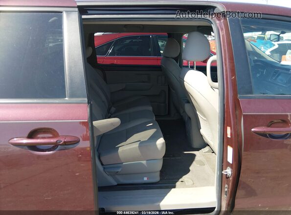KNDMB5C14K6533501 2019 KIA SEDONA Maroon VIN sticker view