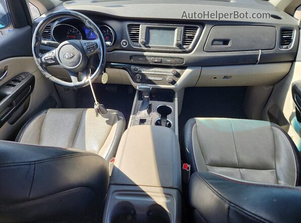 KNDMB5C14K6539802 2019 KIA SEDONA Серебряный 