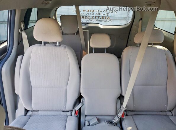 KNDMB5C14M6675186 2021 KIA SEDONA White Vista de los asientos traseros