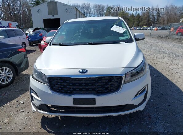 KNDMB5C15L6593787 2020 KIA SEDONA White 