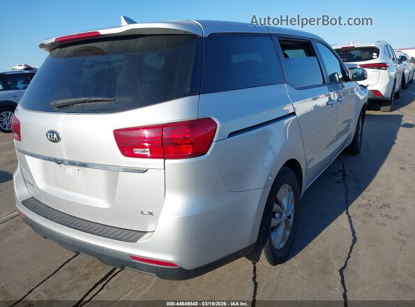 KNDMB5C15M6667680 2021 KIA SEDONA Silver Հետևի աջ