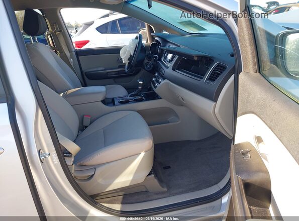 KNDMB5C15M6667680 2021 KIA SEDONA Silver Սալոնի դիմացի տեսք