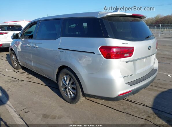 KNDMB5C15M6667680 2021 KIA SEDONA Silver Հետևի ձախ
