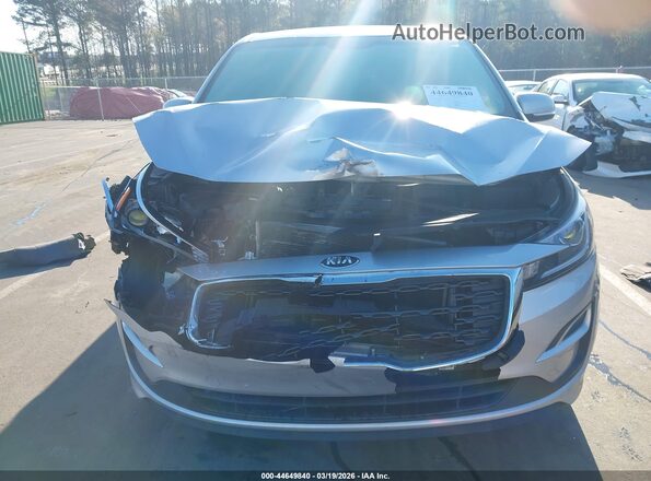 KNDMB5C15M6667680 2021 KIA SEDONA Silver Սարքավորումների վահանակի տեսք