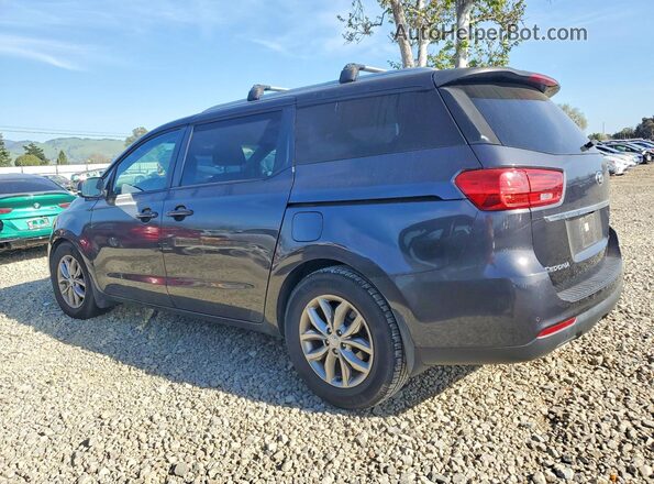 KNDMB5C17K6532780 2019 KIA SEDONA Gray Հետևի ձախ