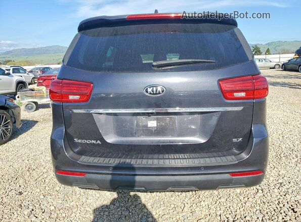 KNDMB5C17K6532780 2019 KIA SEDONA Gray Հետևի տեսք