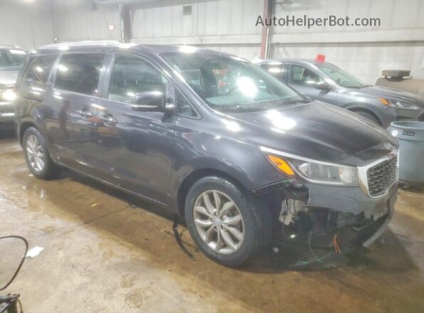 KNDMB5C17M6673335 2021 KIA SEDONA Charcoal Delantero derecho
