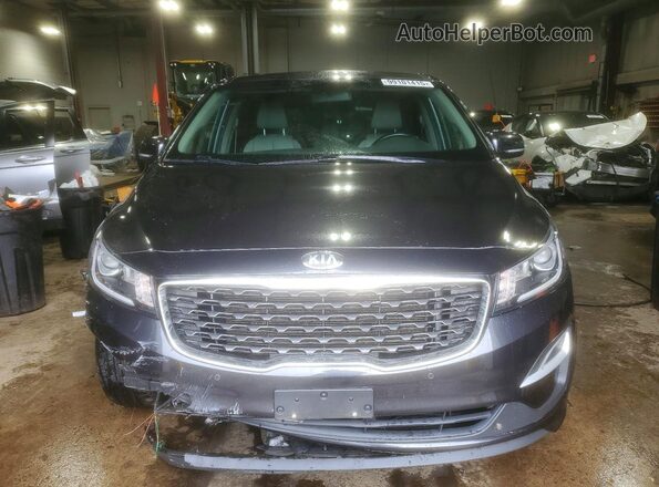 KNDMB5C17M6673335 2021 KIA SEDONA Charcoal Vista frontal