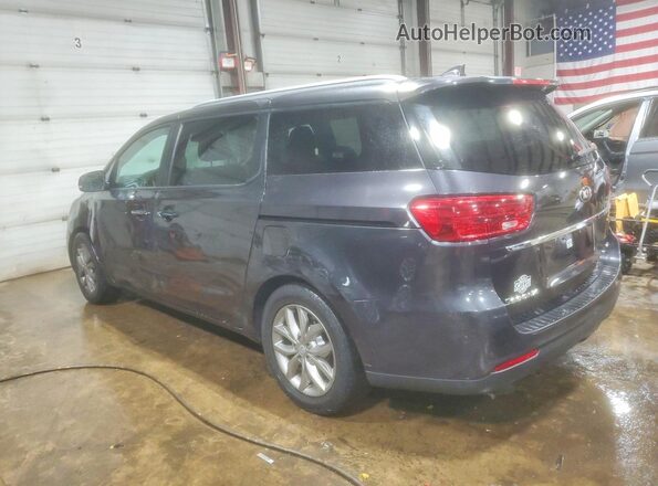KNDMB5C17M6673335 2021 KIA SEDONA Charcoal Trasero izquierdo