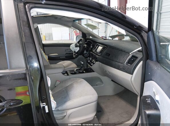 KNDMB5C18K6511095 2019 KIA SEDONA Black Սալոնի դիմացի տեսք