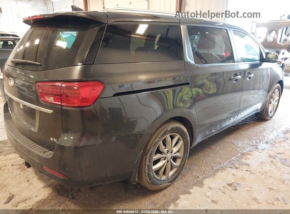 KNDMB5C18K6556599 2019 KIA SEDONA Gray Tył prawy