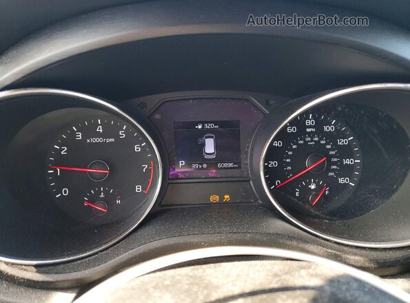 KNDMB5C18M6673134 2021 KIA SEDONA Black Vista del cuadro de instrumentos
