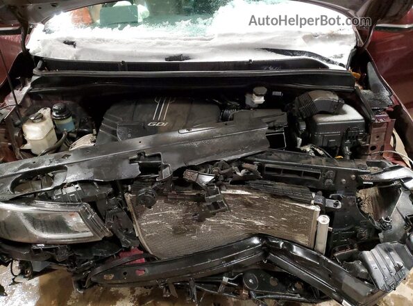KNDMB5C19G6210701 2016 KIA SEDONA Бордовый Вид подкапотного пространства