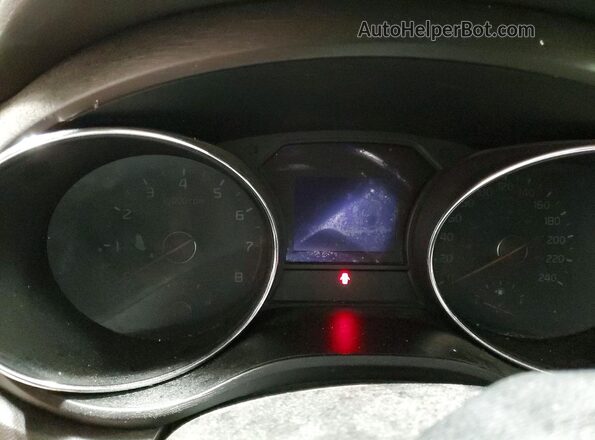 KNDMB5C19G6210701 2016 KIA SEDONA Бордовый Вид щитка приборов