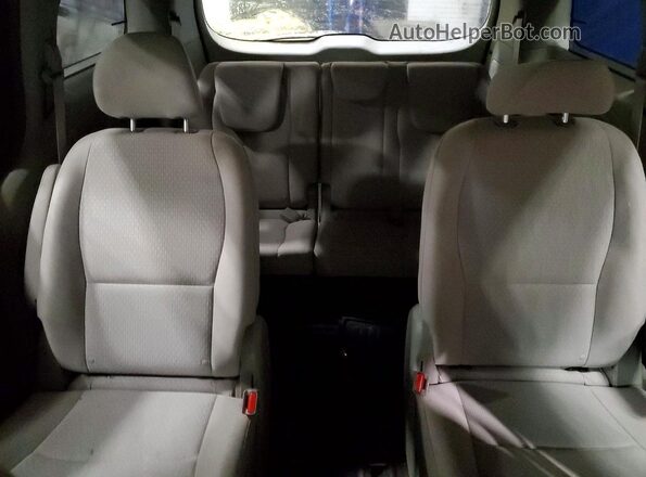 KNDMB5C19G6210701 2016 KIA SEDONA Бордовый Вид задних сидений