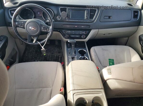 KNDMB5C19K6467723 2019 KIA SEDONA Black Առջևի վահանակի տեսք