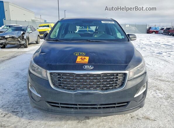 KNDMB5C19K6467723 2019 KIA SEDONA Black Դիմացի տեսք