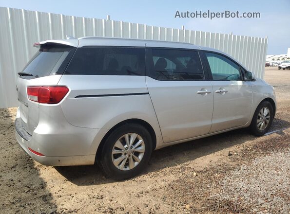 KNDMB5C1XH6267717 2017 KIA SEDONA Серебряный 