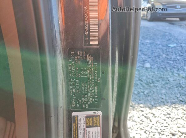 KNDMB5C1XK6540095 2019 KIA SEDONA Charcoal 