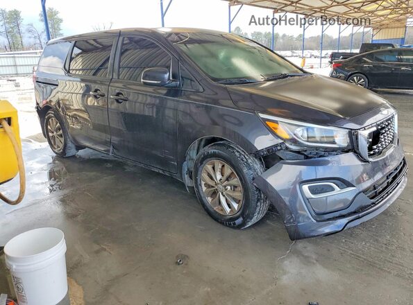 KNDMB5C1XK6540095 2019 KIA SEDONA Charcoal 