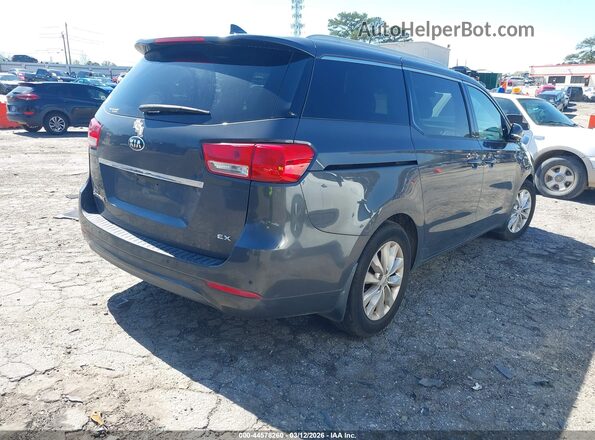 KNDMC5C17J6348290 2018 KIA SEDONA Gray Tył prawy