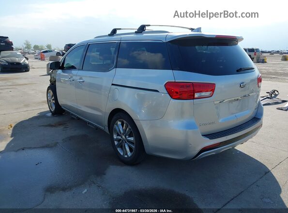 KNDME5C12H6273048 2017 KIA SEDONA Silver Tył lewy