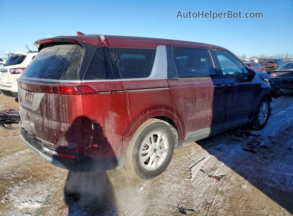 KNDNB4H33N6096037 2022 KIA CARNIVAL Red Tył prawy