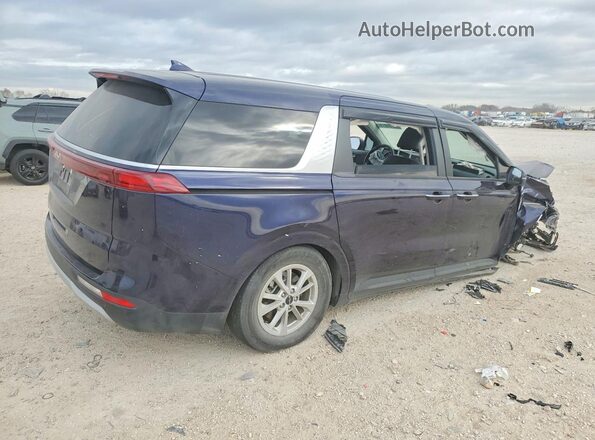 KNDNB4H33P6256419 2023 KIA CARNIVAL Blue Задня права чверть