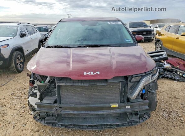 KNDNB4H35R6401110 2024 KIA CARNIVAL Maroon წინა ხედი