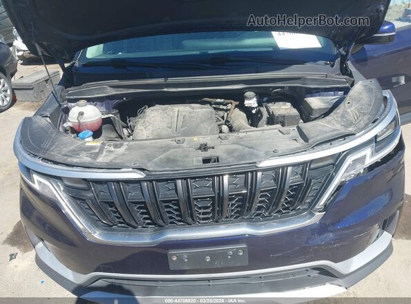 KNDNB4H36P6196944 2023 KIA CARNIVAL MPV Фиолетовый Вид сзади
